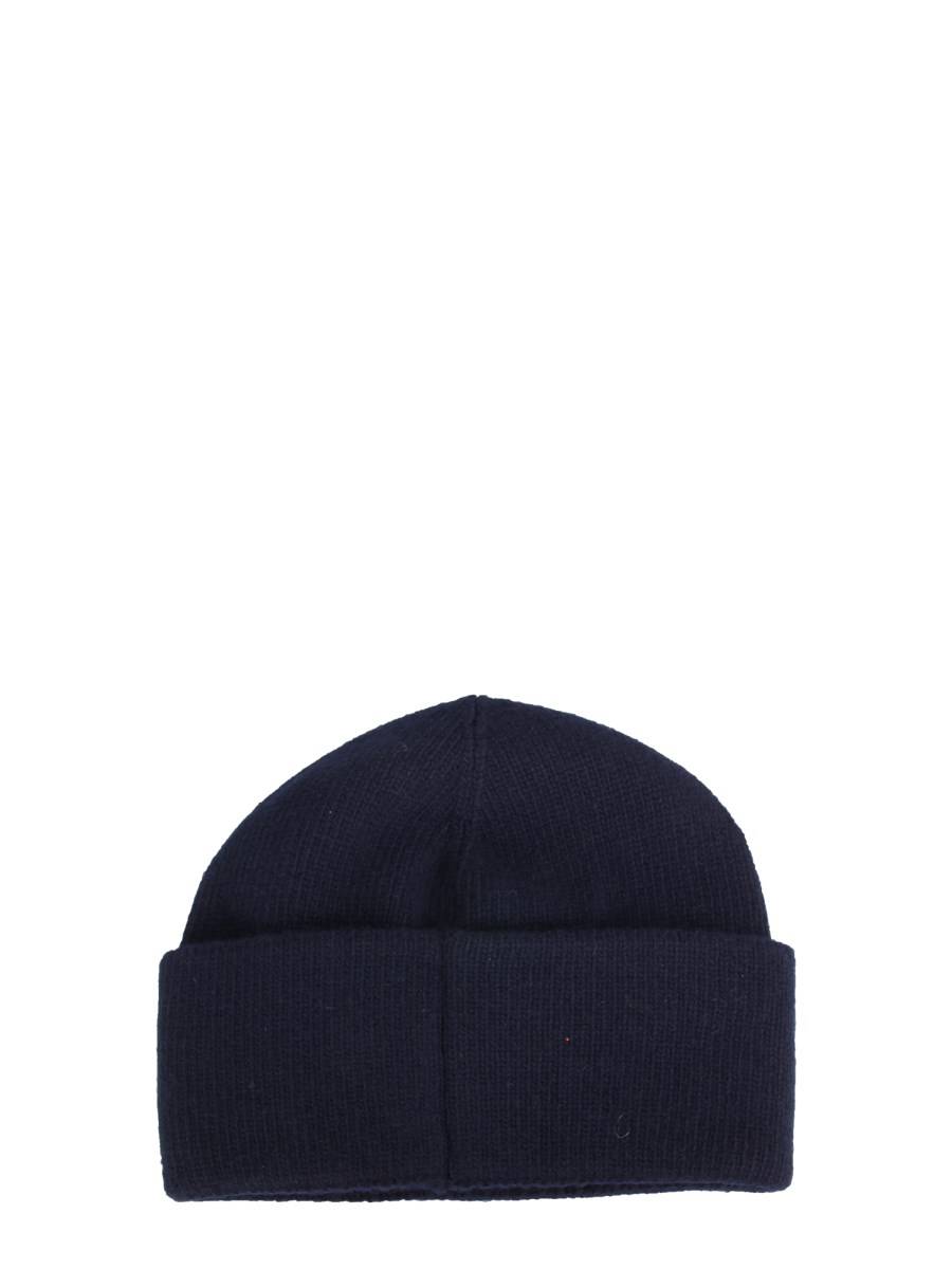 WOOLRICH CAPPELLO IN LANA E CASHMERE CON LOGO