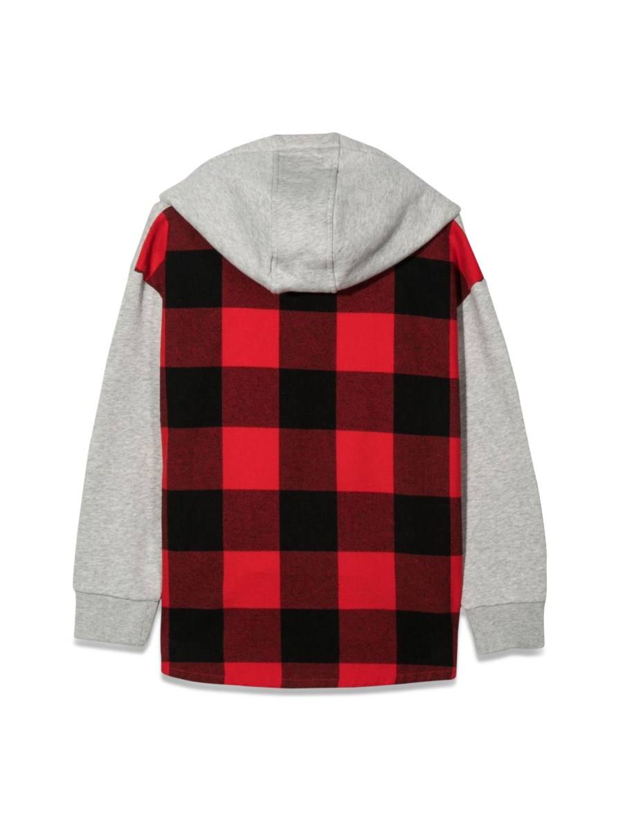 WOOLRICH CHECK SWEATSHIRT