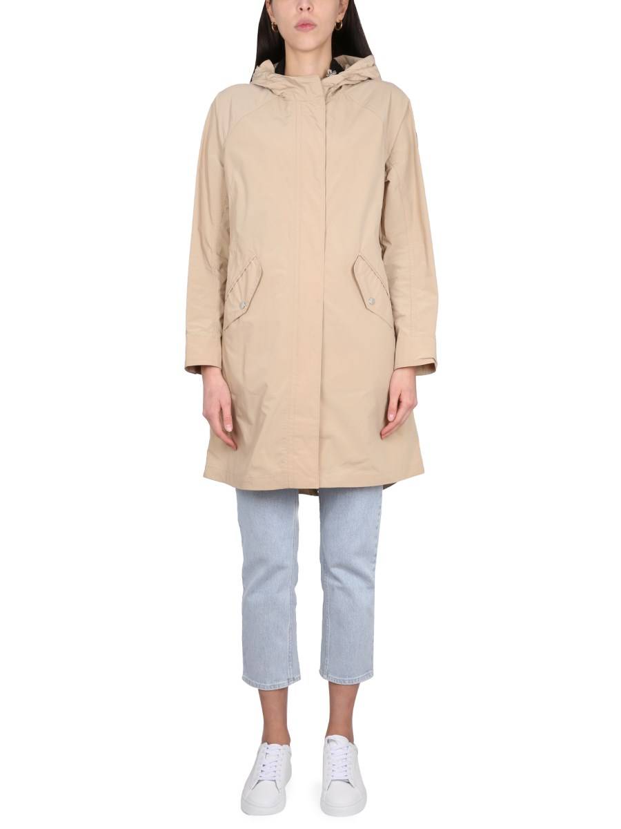 WOOLRICH PARKA LONG SUMMER IN NYLON