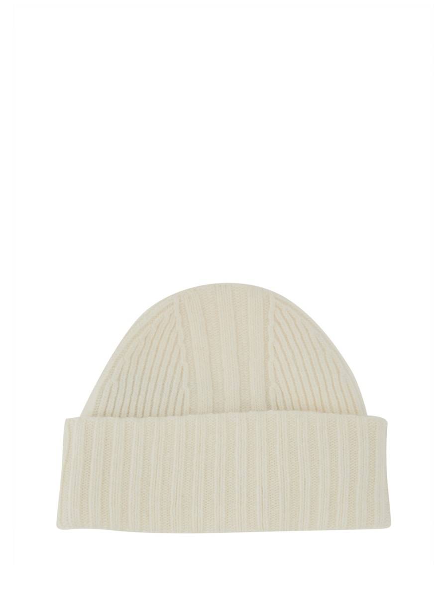 Y - 3 CAPPELLO BEANIE IN LANA CON LOGO