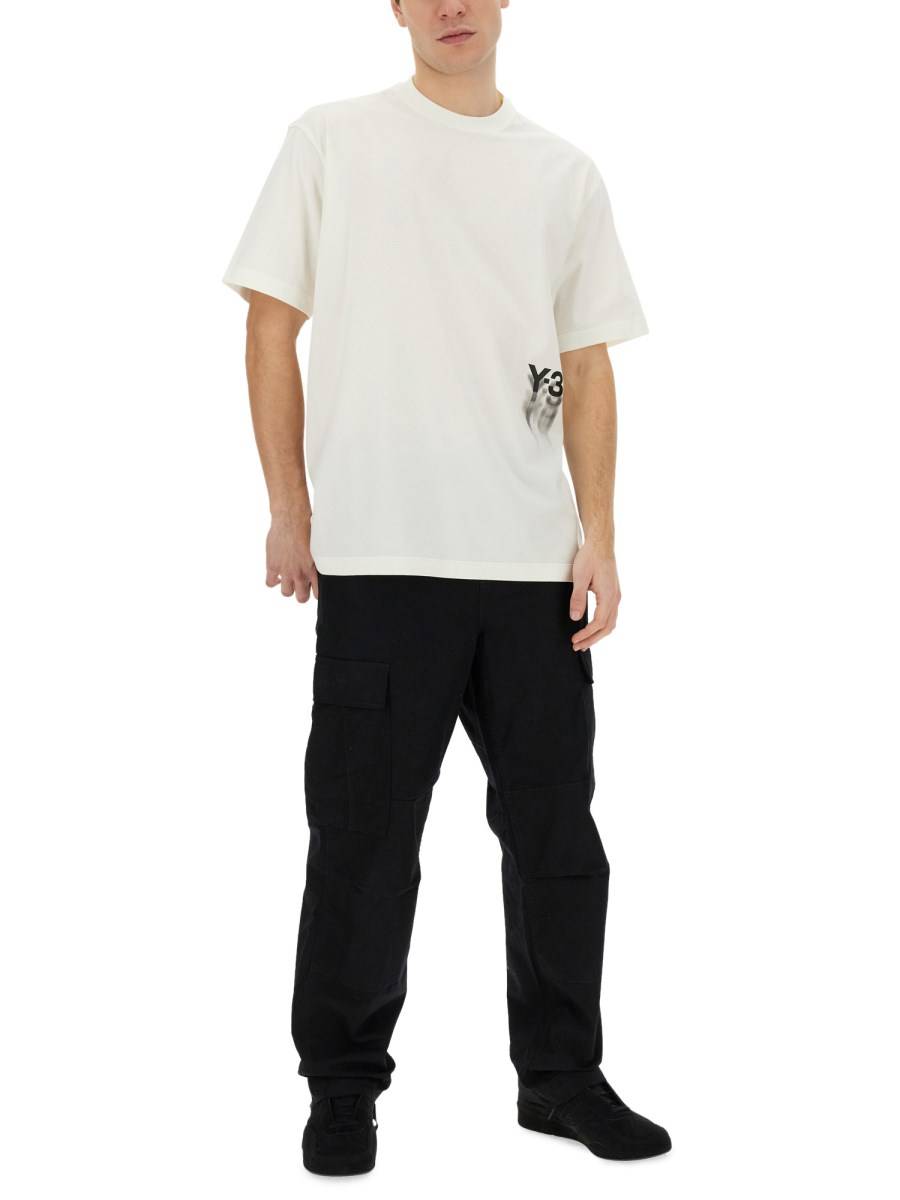 Y - 3 T-SHIRT CON LOGO