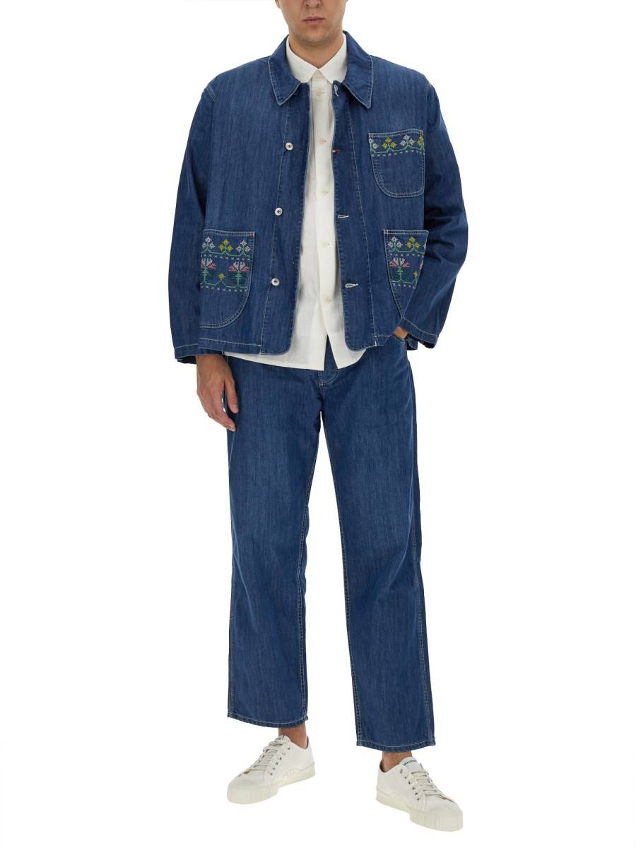 YMC CAMICIA CON RICAMI