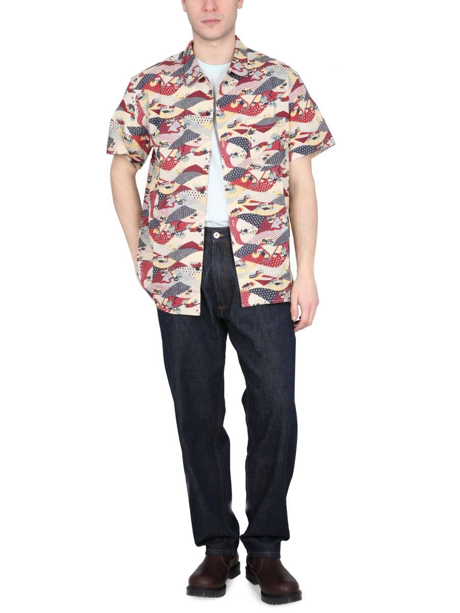 YMC CAMICIA MALICK IN COTONE