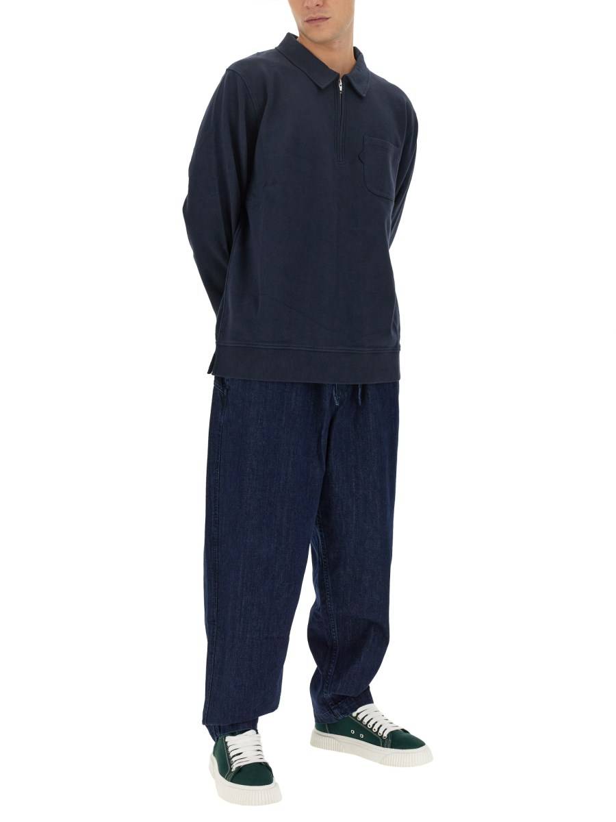 YMC FELPA "SUGDEN" IN COTONE