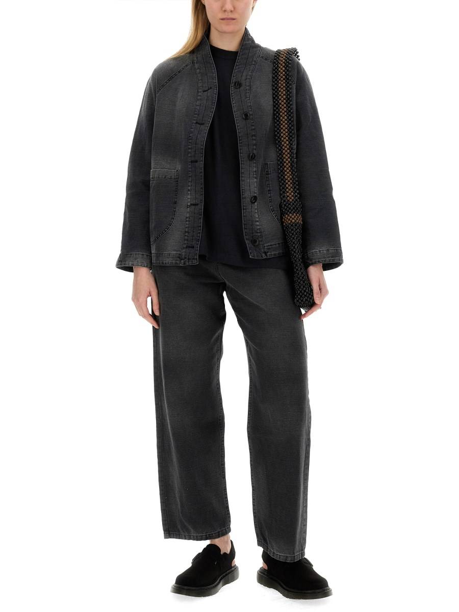 YMC JEANS SILVER IN DENIM