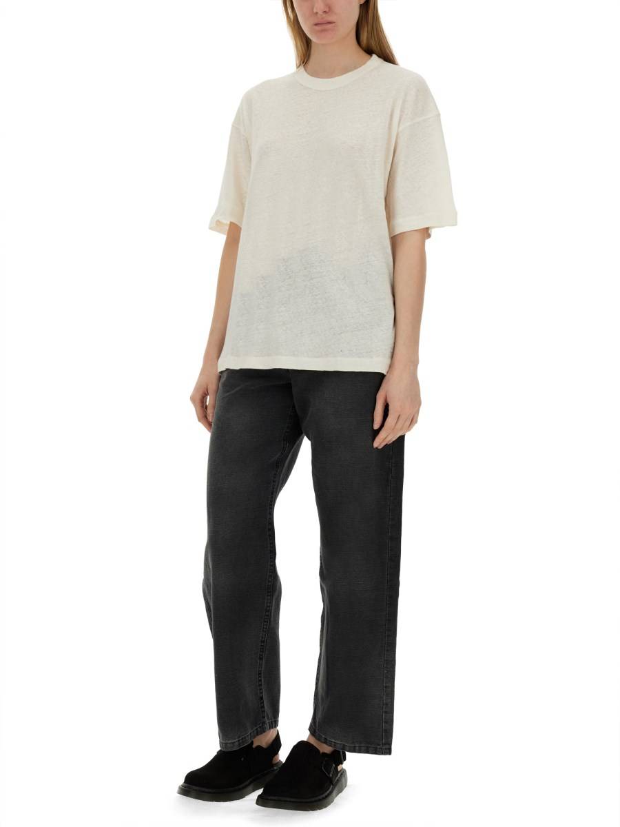 YMC T-SHIRT IN COTONE E LINO