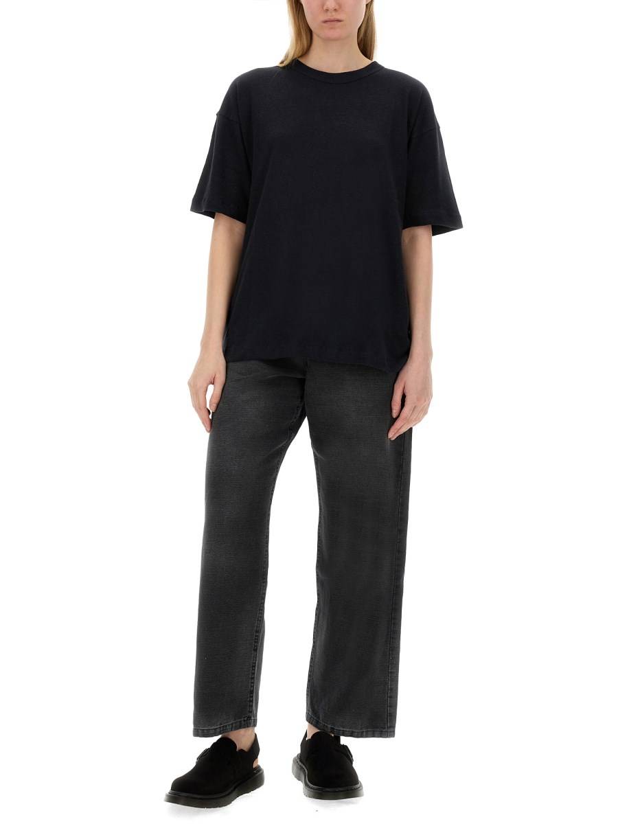 YMC T-SHIRT IN COTONE E LINO