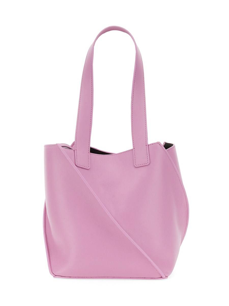 YUZEFI BORSA TOTE SMALL SWIRL IN PELLE