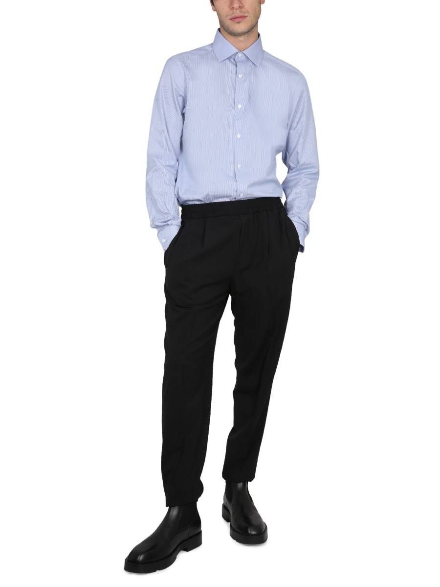 ZEGNA CAMICIA CLASSICA IN COTONE