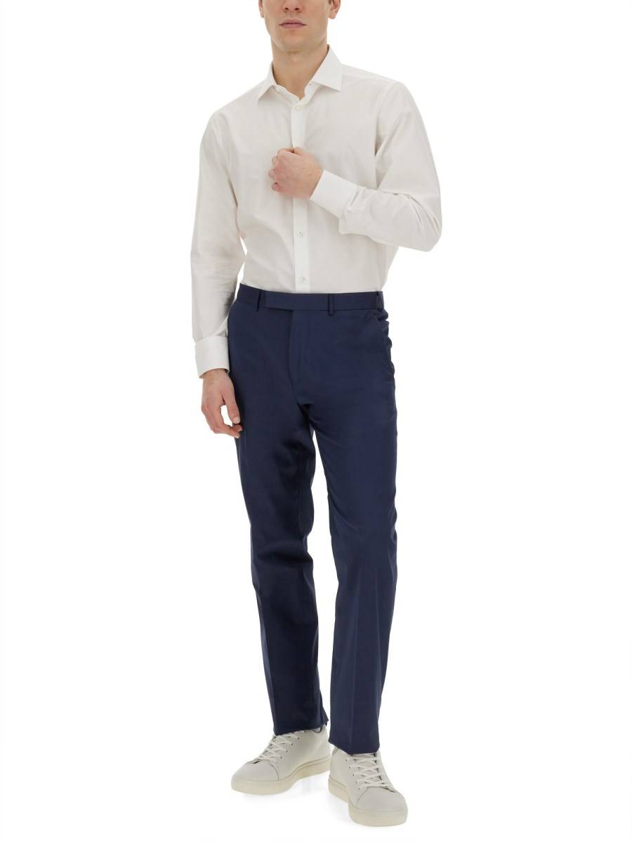 ZEGNA CAMICIA IN COTONE