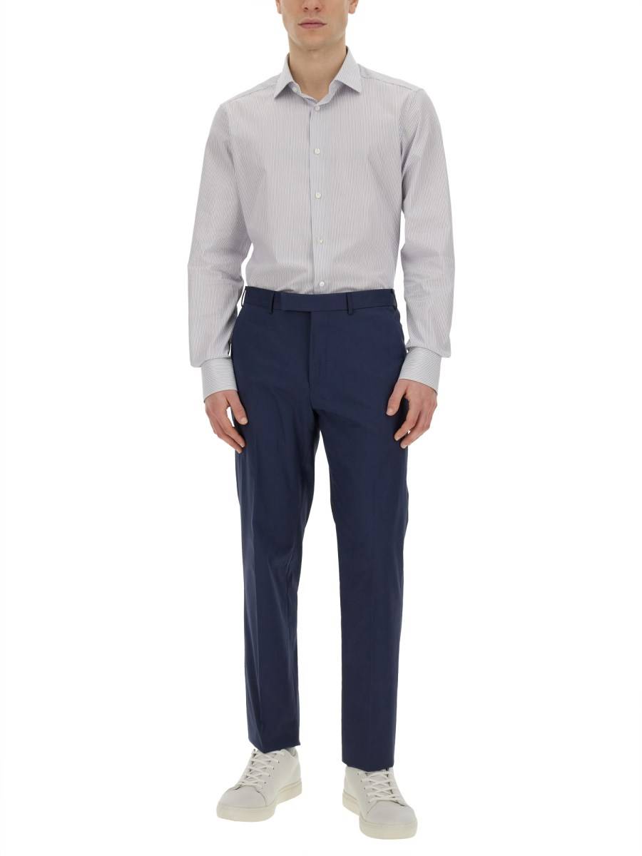 ZEGNA PANTALONE IN COTONE