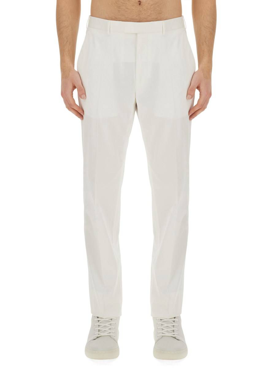 ZEGNA PANTALONE IN COTONE