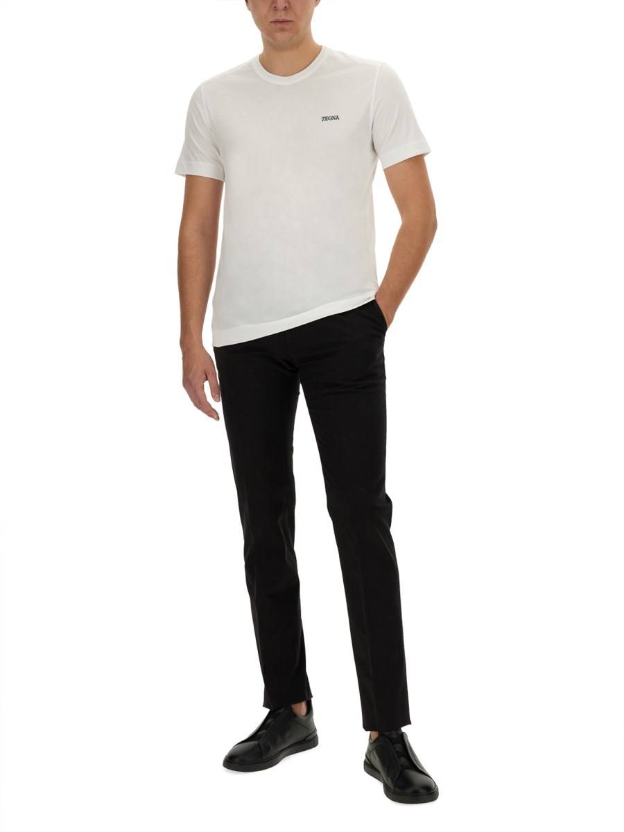 ZEGNA T-SHIRT CON LOGO