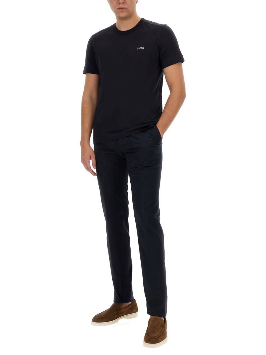 ZEGNA T-SHIRT CON LOGO