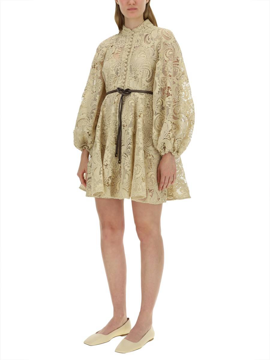 ZIMMERMANN ABITO MINI CON CINTURA