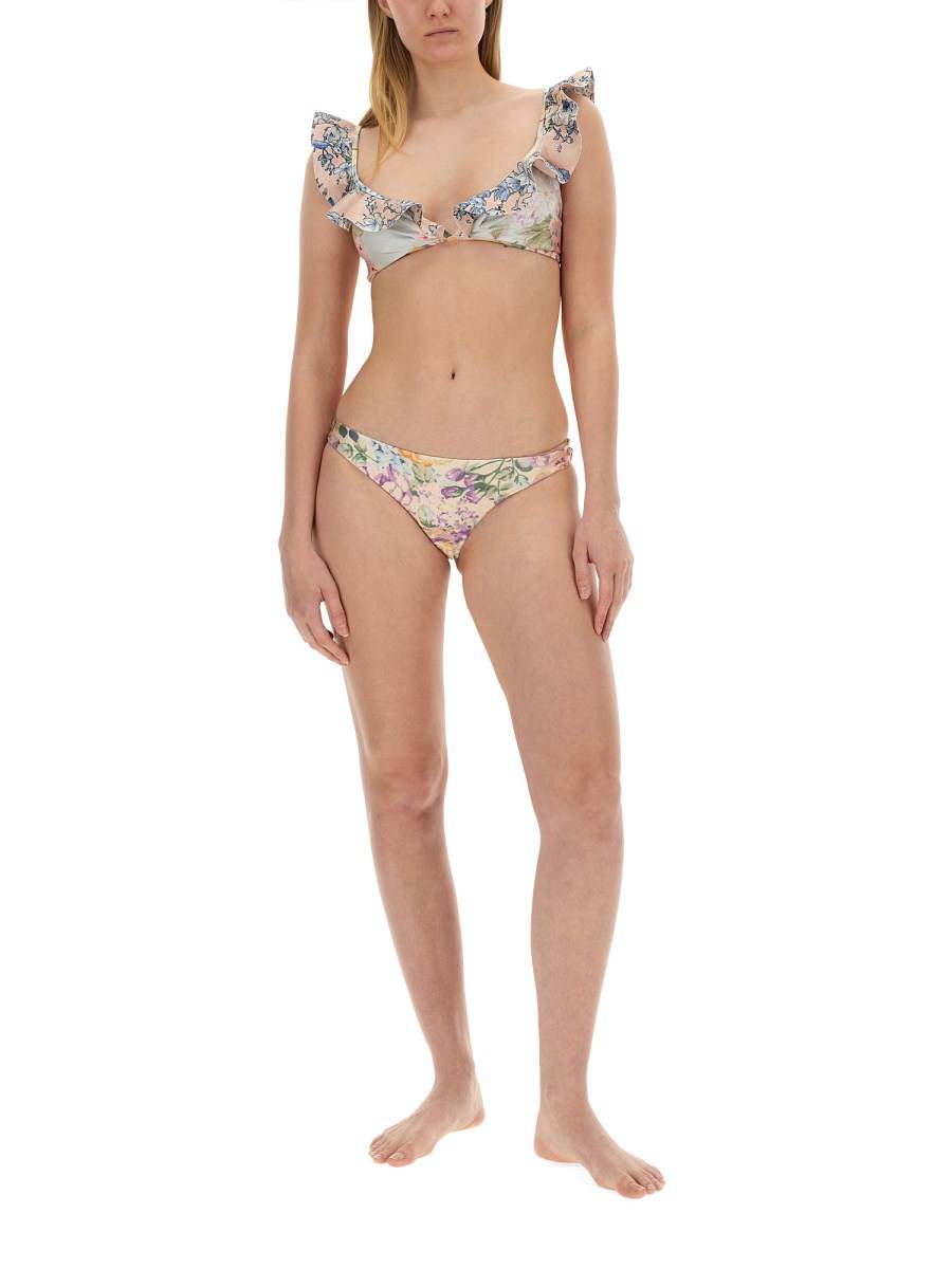 ZIMMERMANN COSTUME BIKINI CON STAMPA