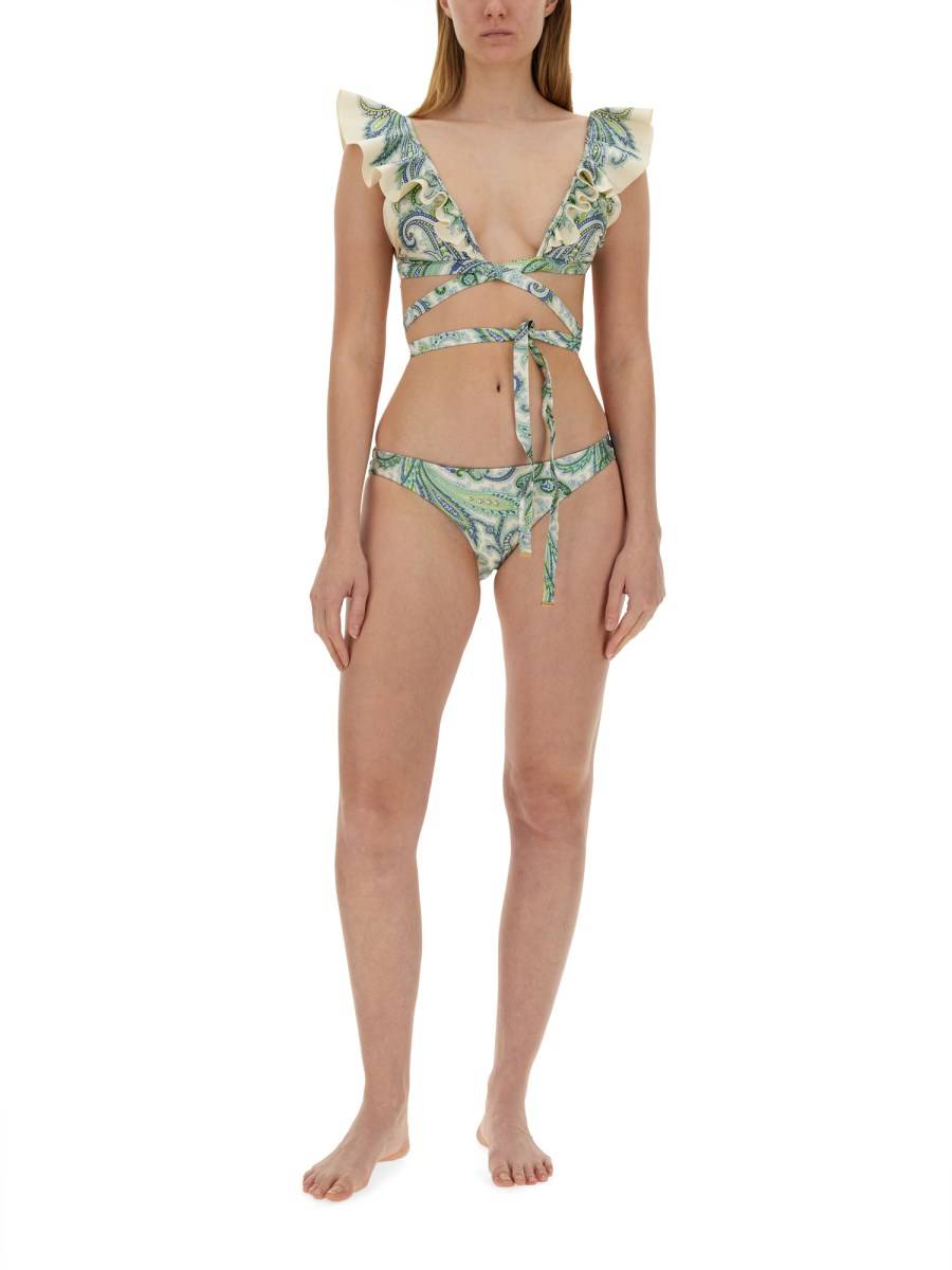 ZIMMERMANN COSTUME BIKINI CON STAMPA