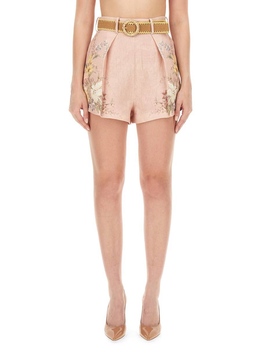 ZIMMERMANN SHORT IN LINO
