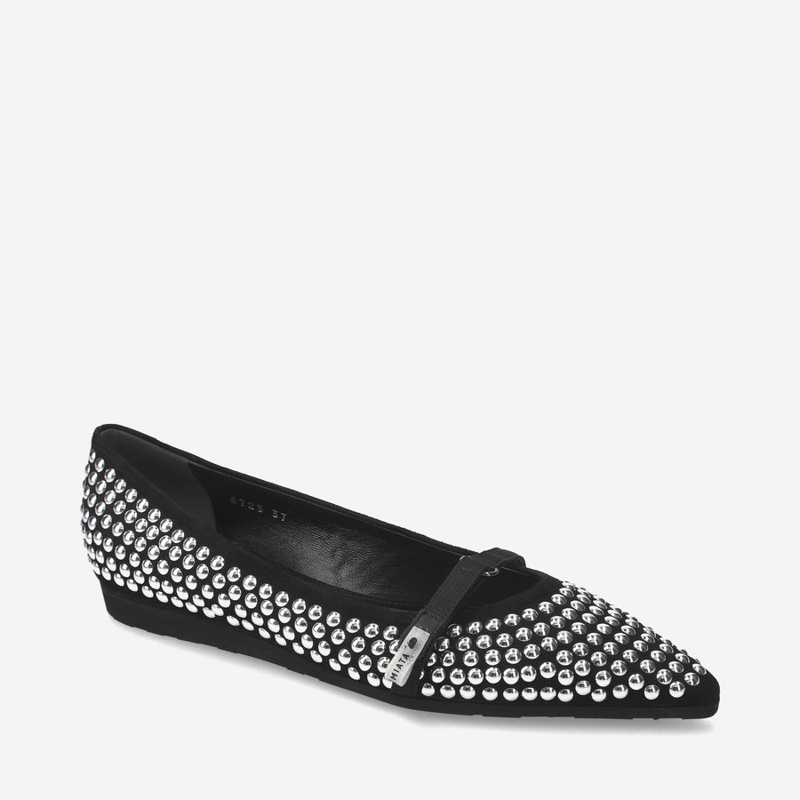 Premiata Ballerina In Camoscio Roxy M6723A