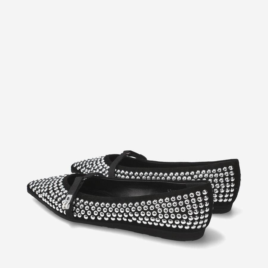 Premiata Ballerina In Camoscio Roxy M6723A