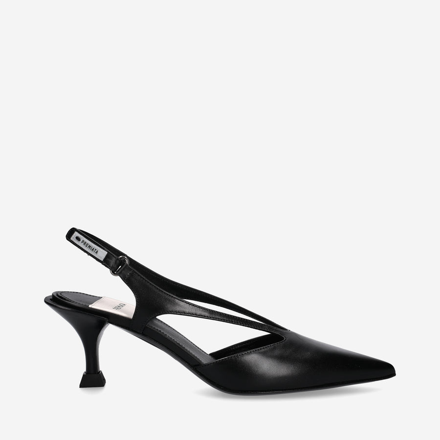 Premiata Décolleté slingback M6425A in vitello