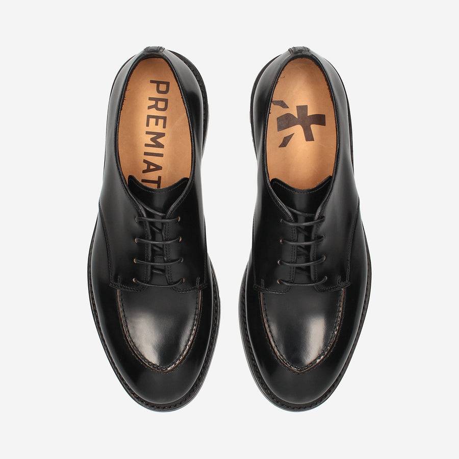 Premiata Derby 32104A In Pelle Spazzolata