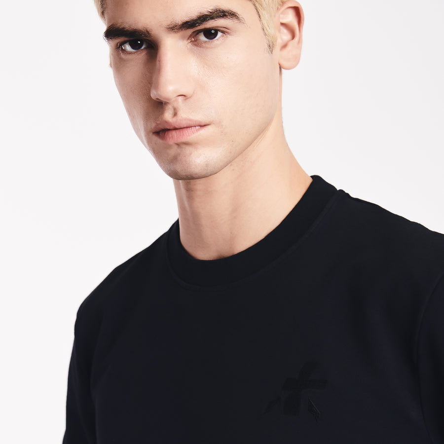 Premiata Felpa In Cotone Con Logo PR350100