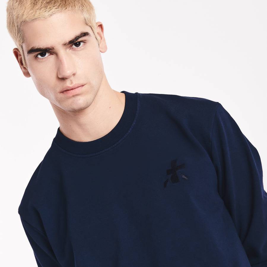 Premiata Felpa In Cotone Con Logo PR350310