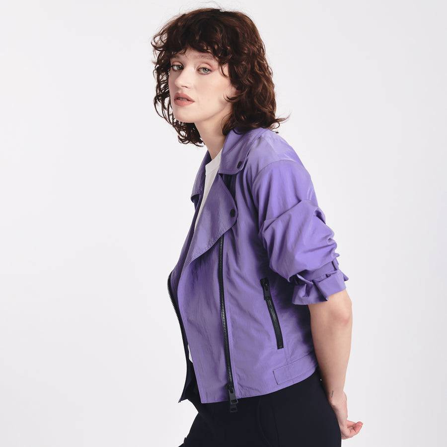 Premiata Giacca Biker In Nylon PR304516