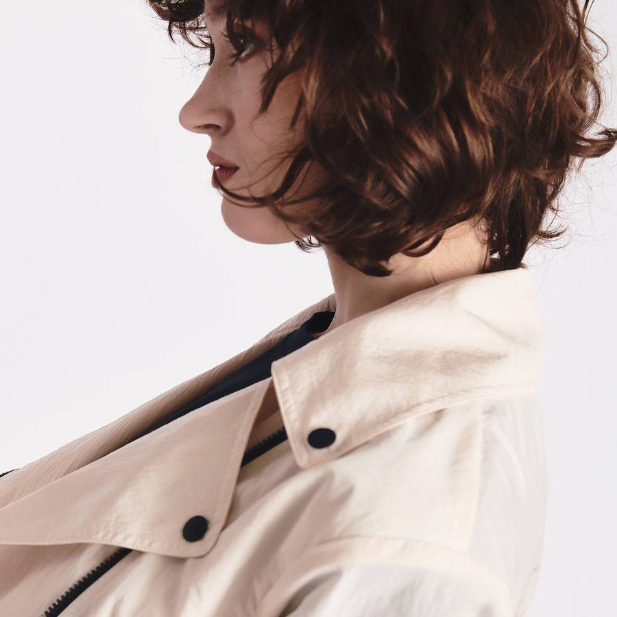 Premiata Giacca Biker In Nylon PR304705