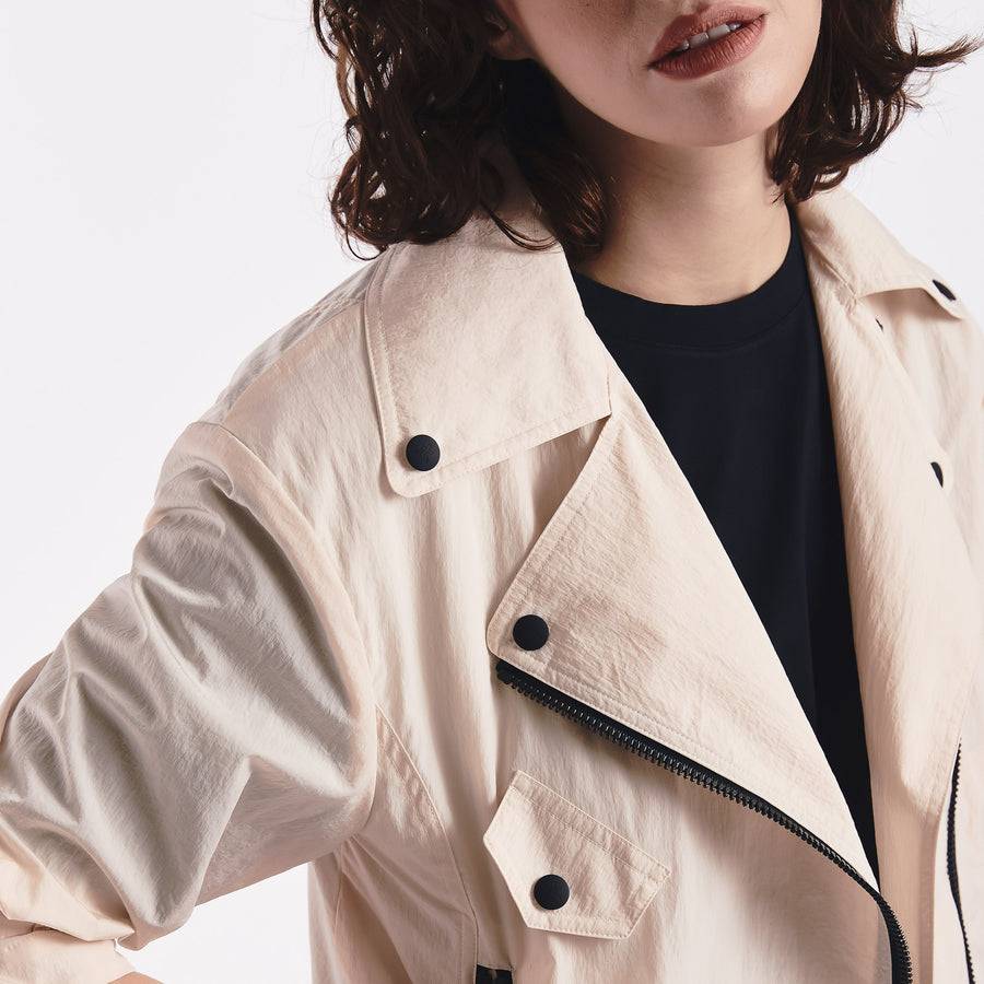 Premiata Giacca Biker In Nylon PR304705