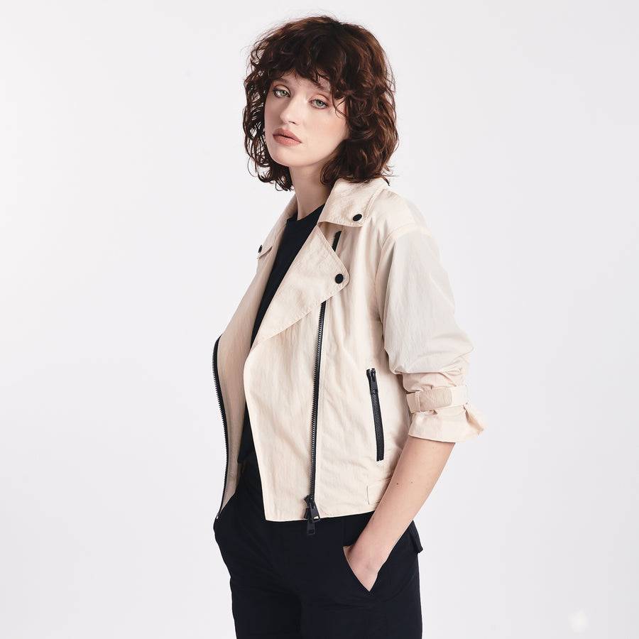 Premiata Giacca Biker In Nylon PR304705