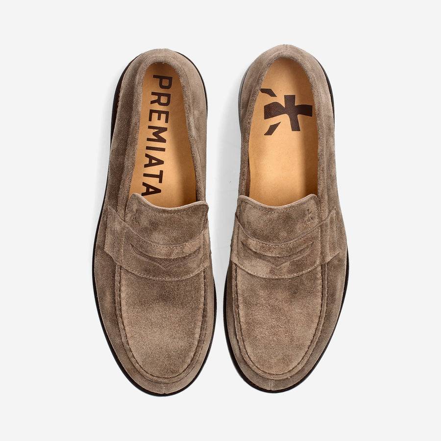 Premiata Mocassini 32050O In Suede