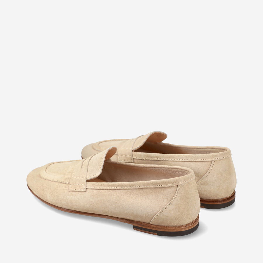 Premiata Mocassini M6781B In Suede Cappuccino