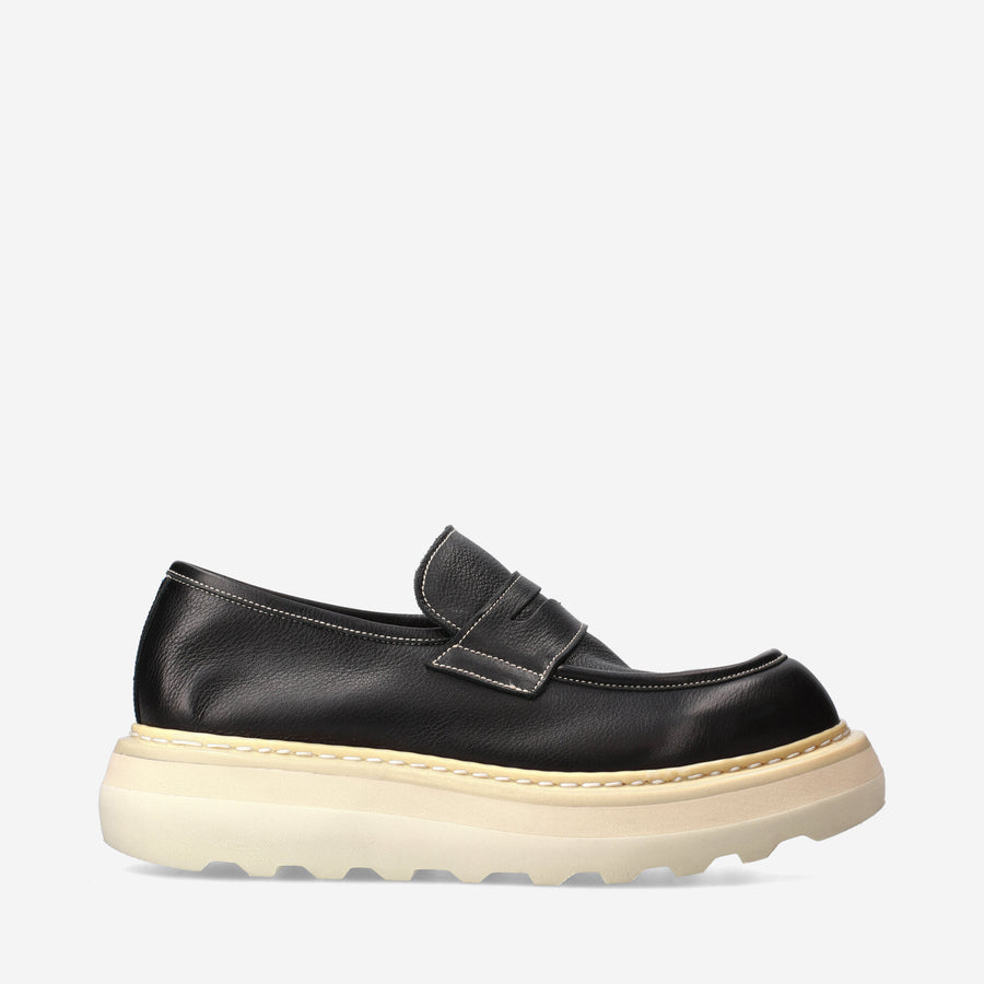 Premiata Mocassini Over Cal 32161B in vitello