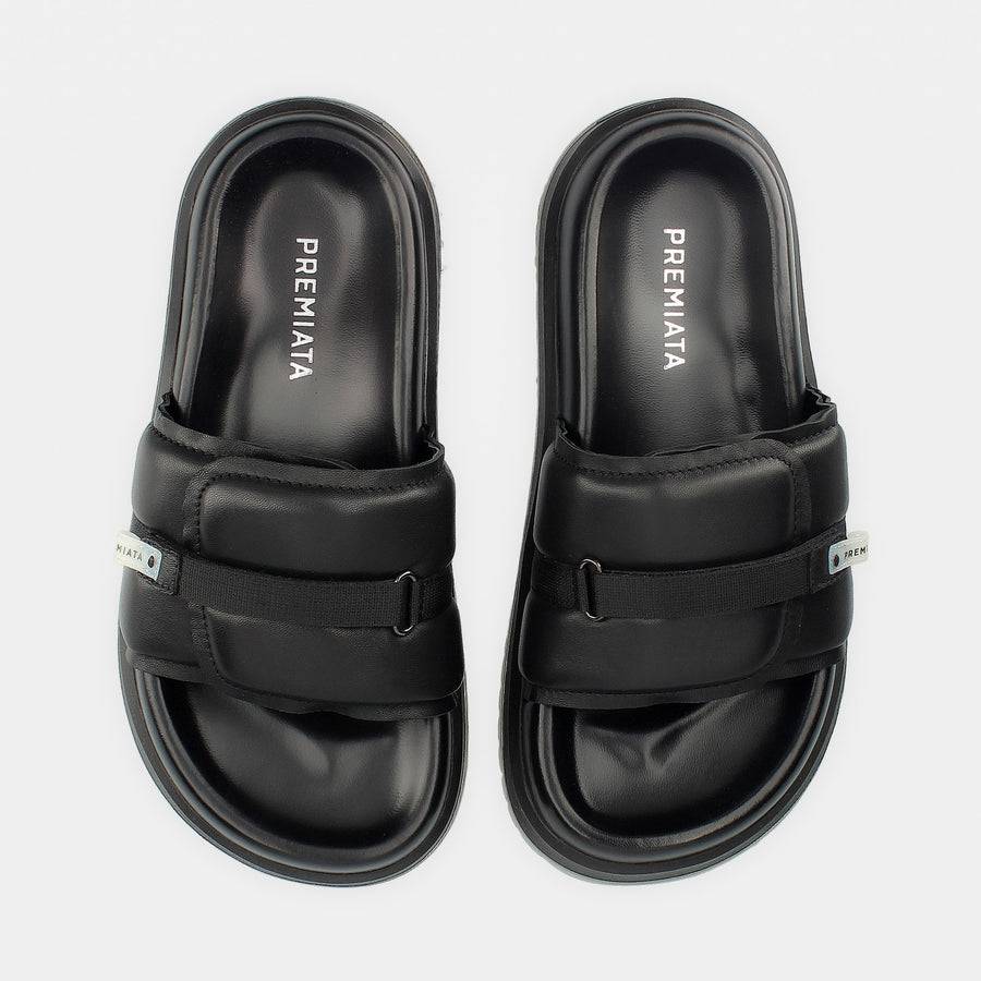 Premiata Sandali Bassi In Nappa Imbottita M6697C