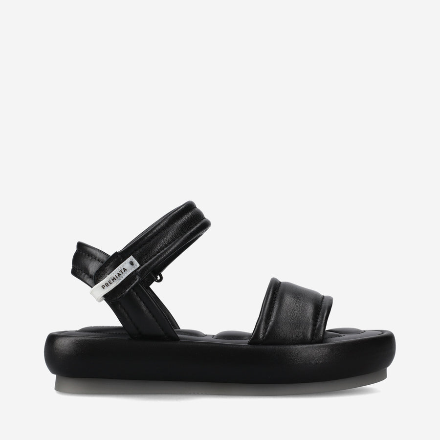 Premiata Sandali M6732H in nappa imbottita