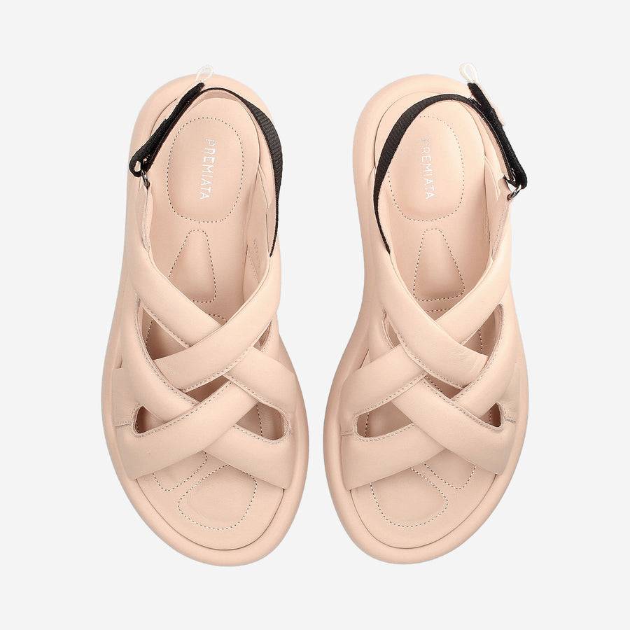 Premiata Sandali Soft M6727E Cin Nappa Intrecciata