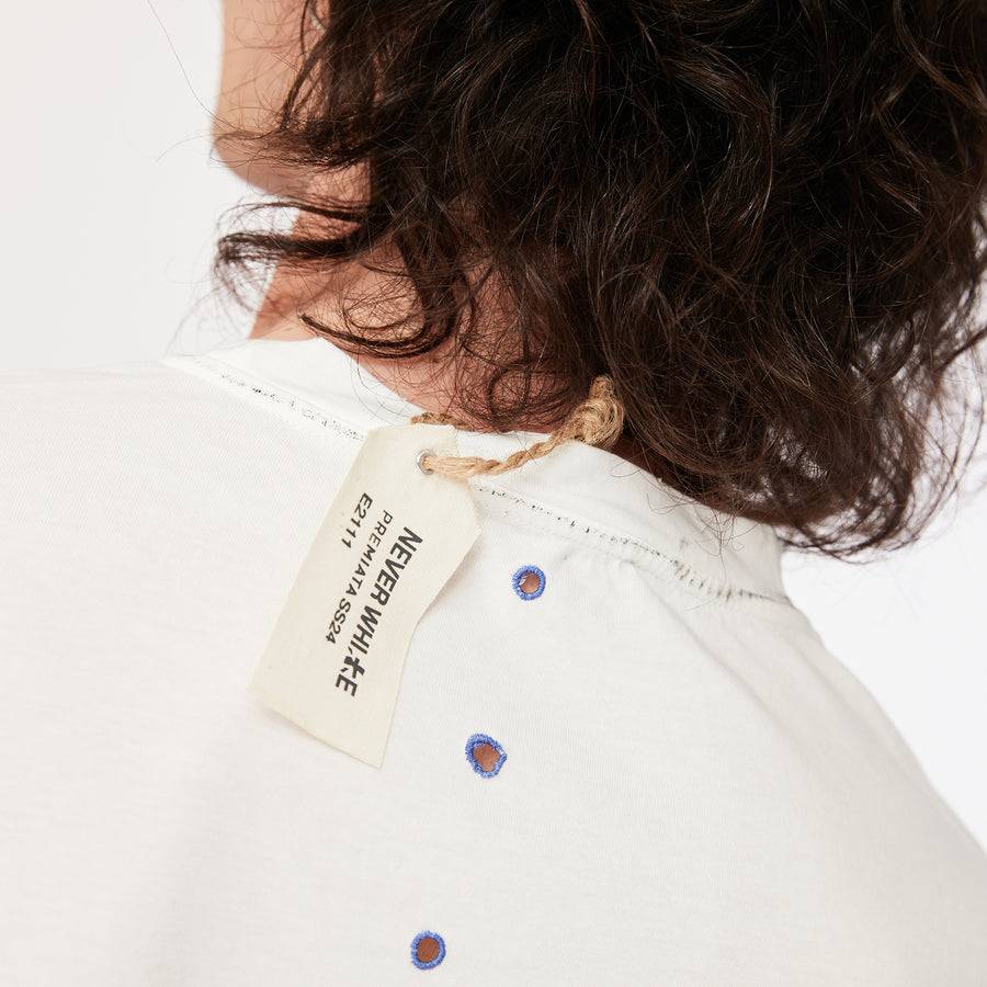 Premiata T-shirt PR364203 Never White In Cotone