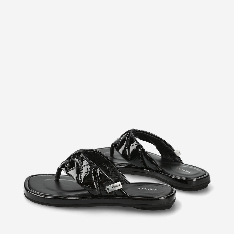 Premiata Sandali Infradito M6654B In Nappa Imbottita