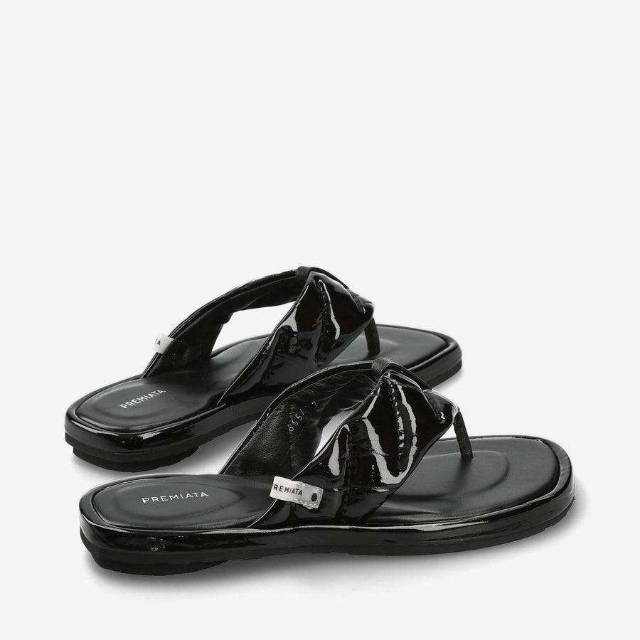 Premiata Sandali Infradito M6654B In Nappa Imbottita