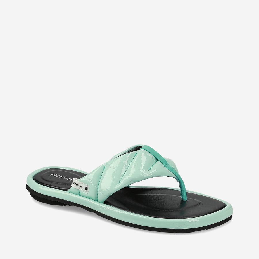 Premiata Sandali Infradito M6654H In Nappa Imbottita