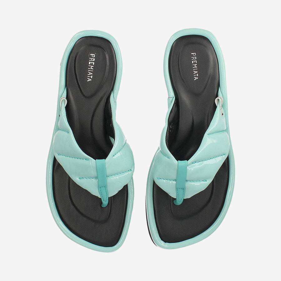 Premiata Sandali Infradito M6654H In Nappa Imbottita