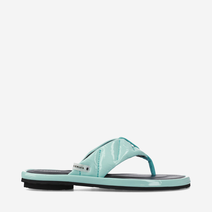 Premiata Sandali infradito M6654H in nappa imbottita