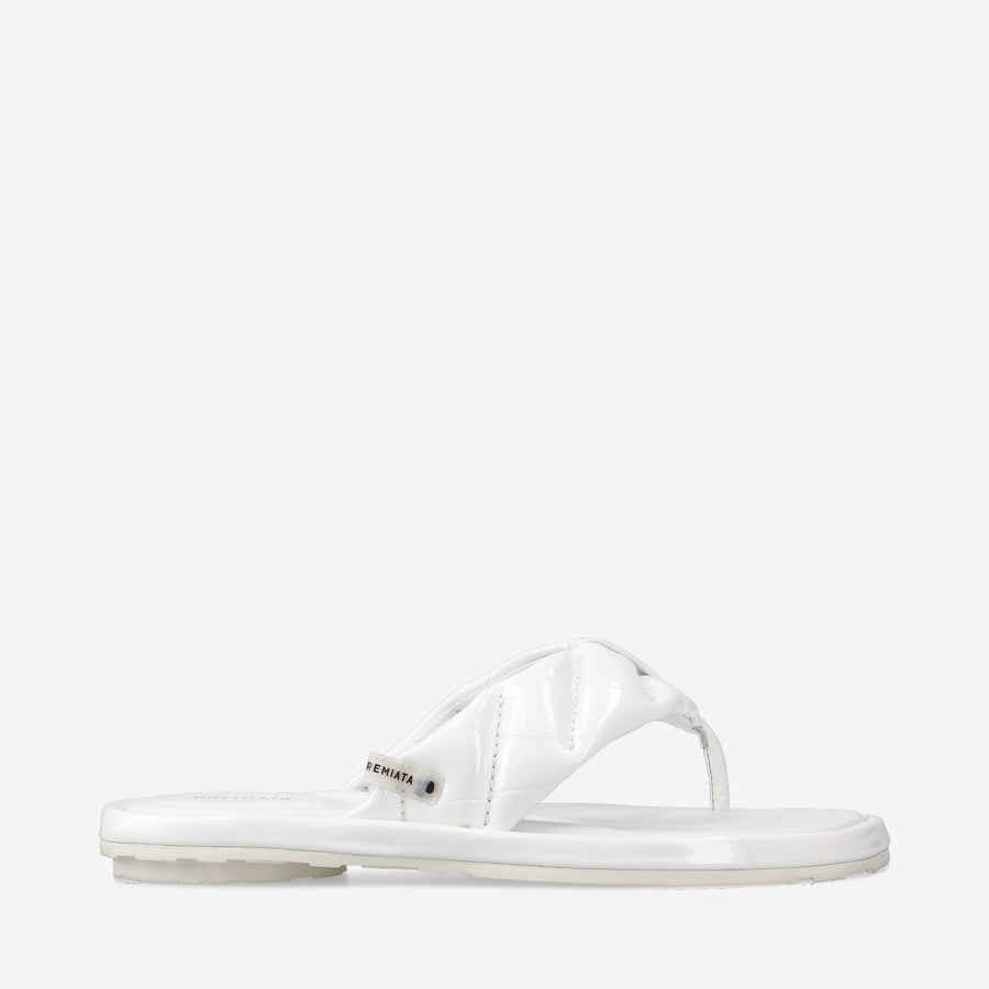 Premiata Sandali infradito M6654I in nappa imbottita