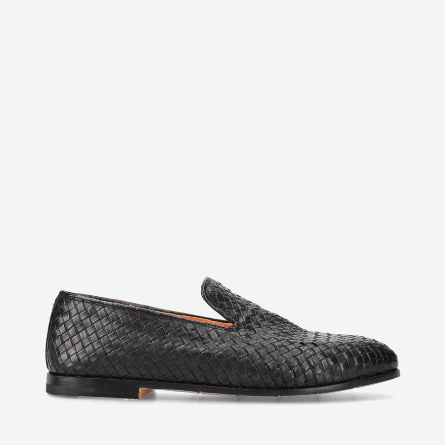 Premiata Slip-on Arden 32154C in vitello intrecciato