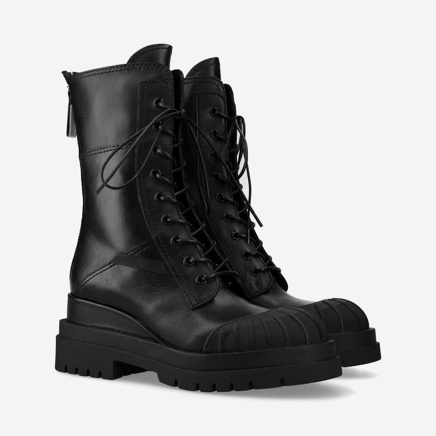 Premiata Stivaletti Jiro M6561D In Vitello E Silicone