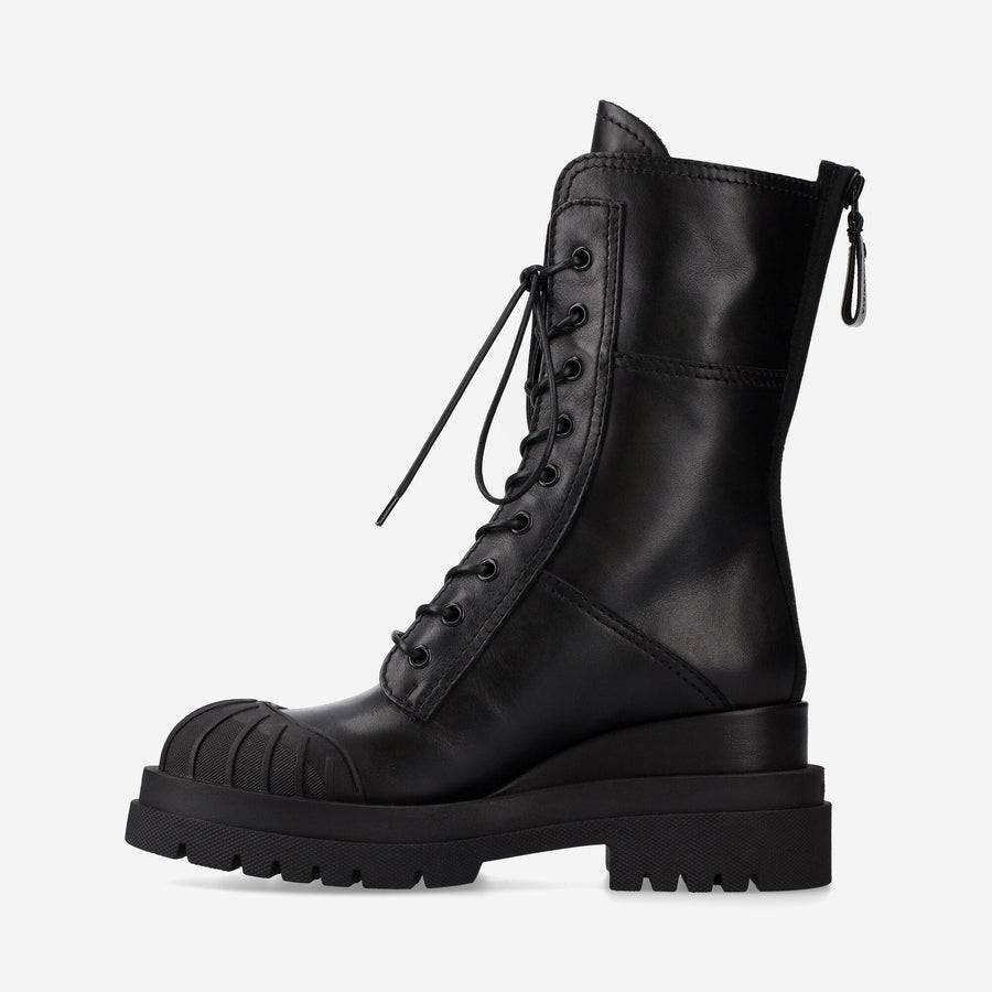 Premiata Stivaletti Jiro M6561D In Vitello E Silicone