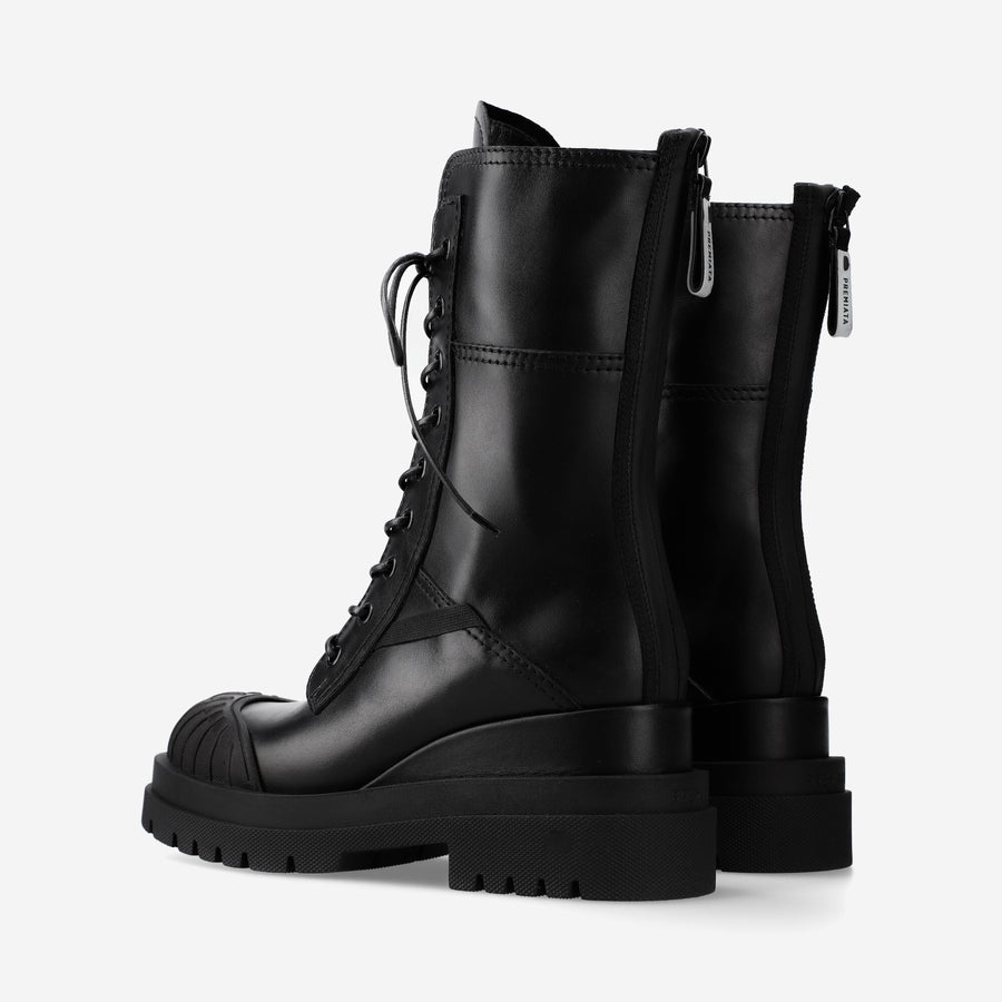 Premiata Stivaletti Jiro M6561D In Vitello E Silicone