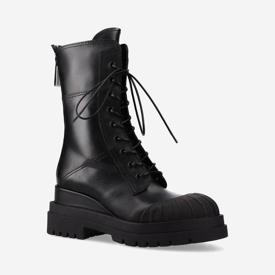 Premiata Stivaletti Jiro M6561D In Vitello E Silicone